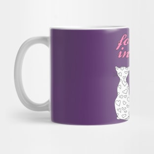 couple cats is forever in love Mug